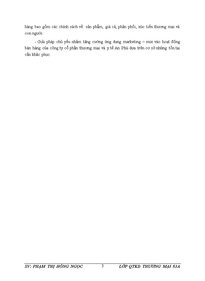 image for page Tăng cường ứng dụng marketing – mix vào hoạt động bán hàng của công ty cổ phần thương mại và y tế An Phú