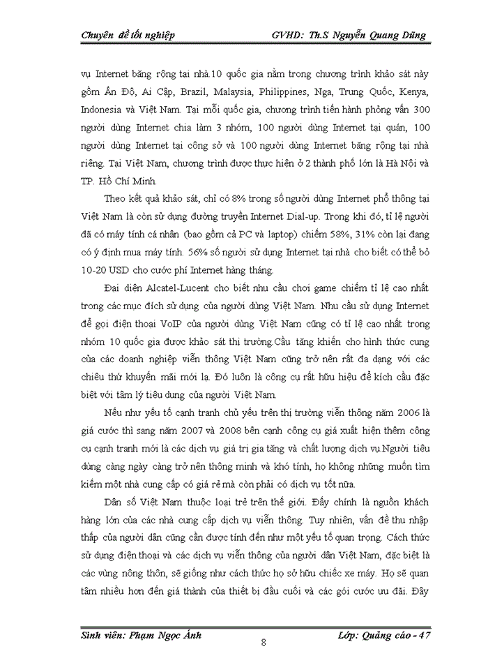 image for page Một số giải pháp nhằm nâng cao hiệu quả đối với việc lựa chọn phương tiện quảng cáo cho thương hiệu Viettel trên thị trường Miền Bắc