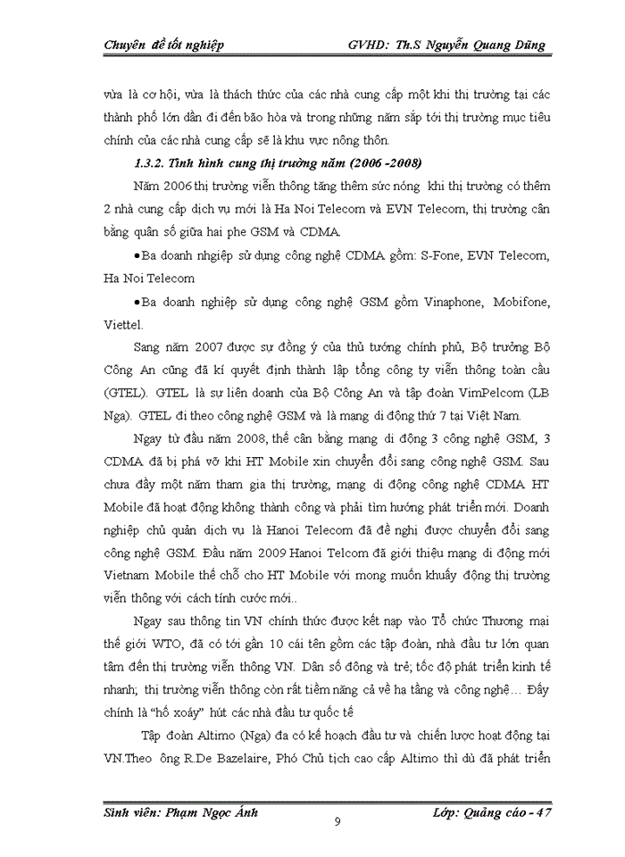 image for page Một số giải pháp nhằm nâng cao hiệu quả đối với việc lựa chọn phương tiện quảng cáo cho thương hiệu Viettel trên thị trường Miền Bắc