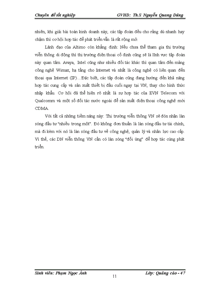 image for page Một số giải pháp nhằm nâng cao hiệu quả đối với việc lựa chọn phương tiện quảng cáo cho thương hiệu Viettel trên thị trường Miền Bắc
