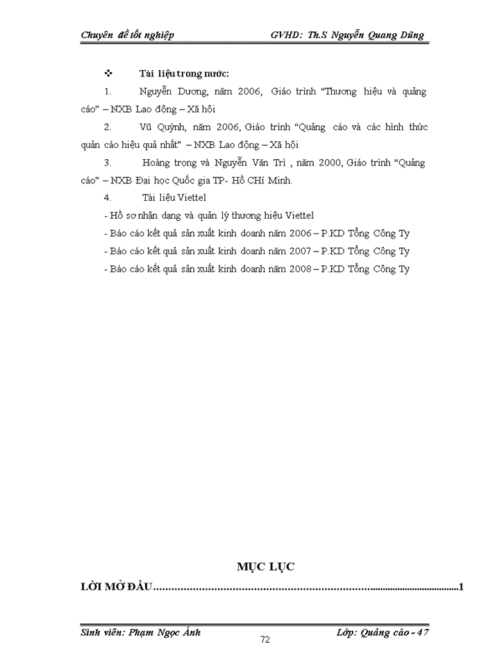 image for page Một số giải pháp nhằm nâng cao hiệu quả đối với việc lựa chọn phương tiện quảng cáo cho thương hiệu Viettel trên thị trường Miền Bắc