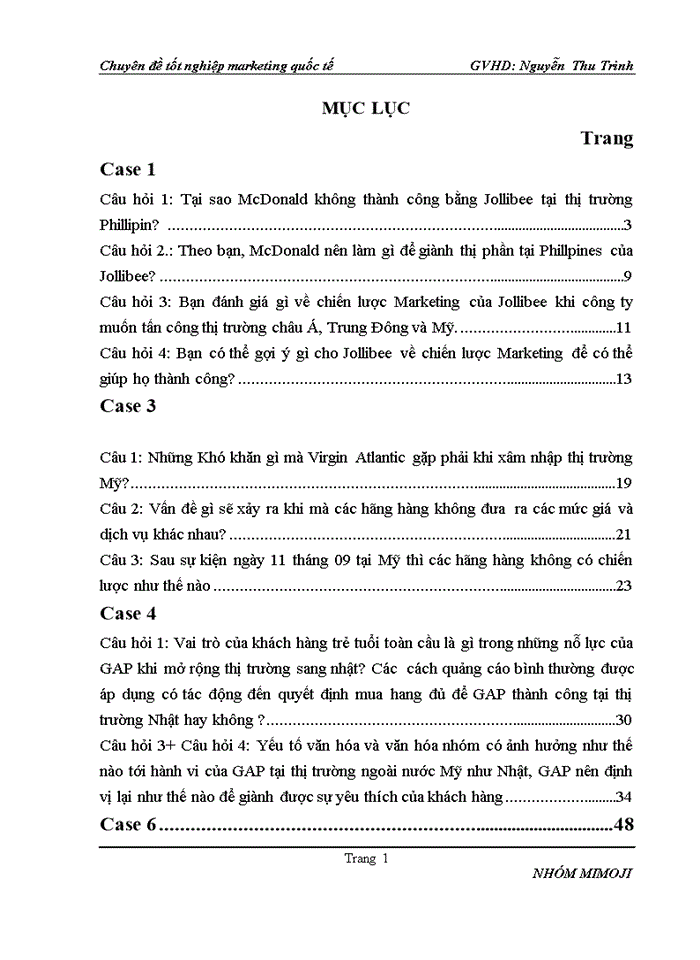 image for page Chuyên đề tốt nghiệp marketing quốc tế