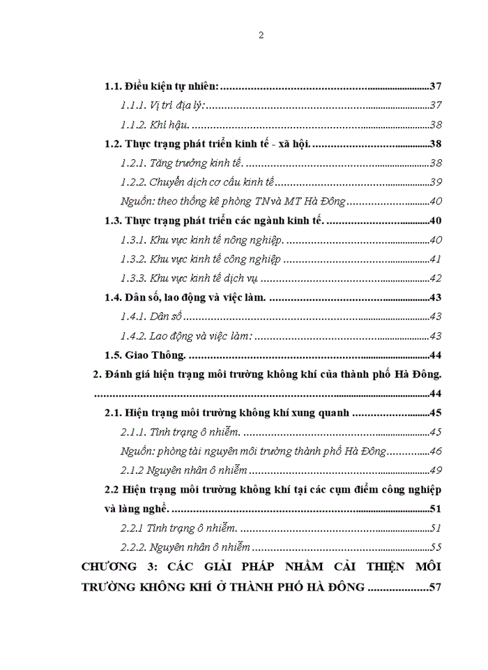 image for page Ô nhiễm môi trường không khí ở thành phố Hà Đông_thực trạng và giải pháp