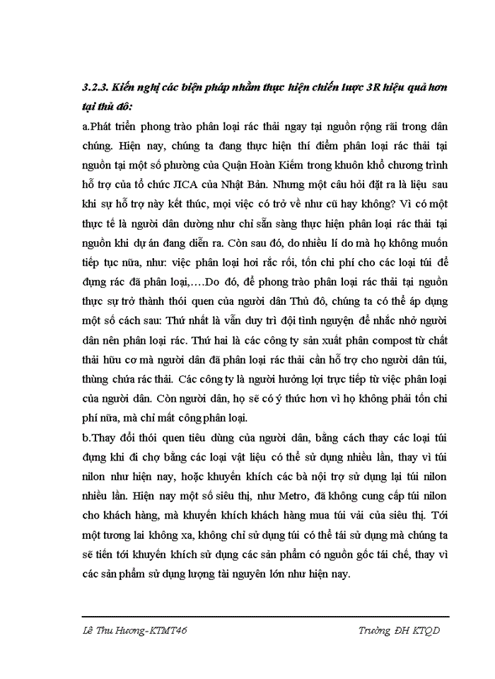image for page Thực trạng và các giải pháp nâng cao hiệu quả công tác xã hội hoá hoạt động thu gom chất thải rắn trên địa bàn thành phố Hà Nội