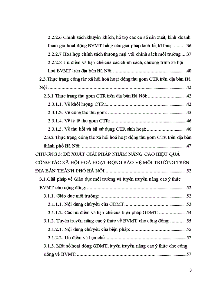 image for page Thực trạng và các giải pháp nâng cao hiệu quả công tác xã hội hoá hoạt động thu gom chất thải rắn trên địa bàn thành phố Hà Nội