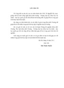 Đánh giá khả năng xử lý nước sông Tô Lịch của hệ thống đất ngập nước trồng cây sậy và cây cỏ lồng vực để làm nước tưới rau