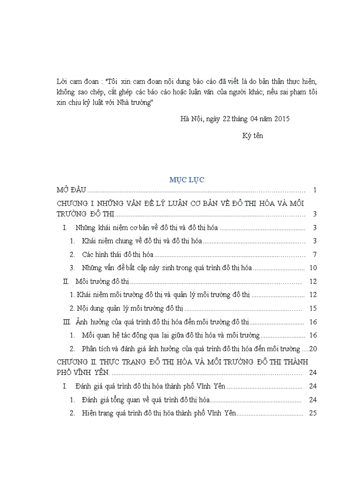image for page Tăng cường quản lý môi trường thành phố vĩnh yên trong quá trình đô thị hoá