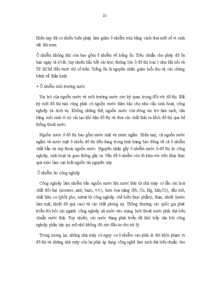 image for page Tăng cường quản lý môi trường thành phố vĩnh yên trong quá trình đô thị hoá