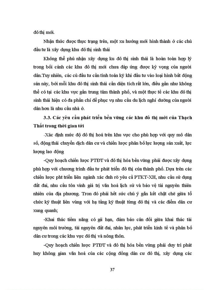image for page Thực trạng và giải pháp đô thị hóa trên địa bàn huyện thạch thất - hà nội theo hướng phát triển bền vững