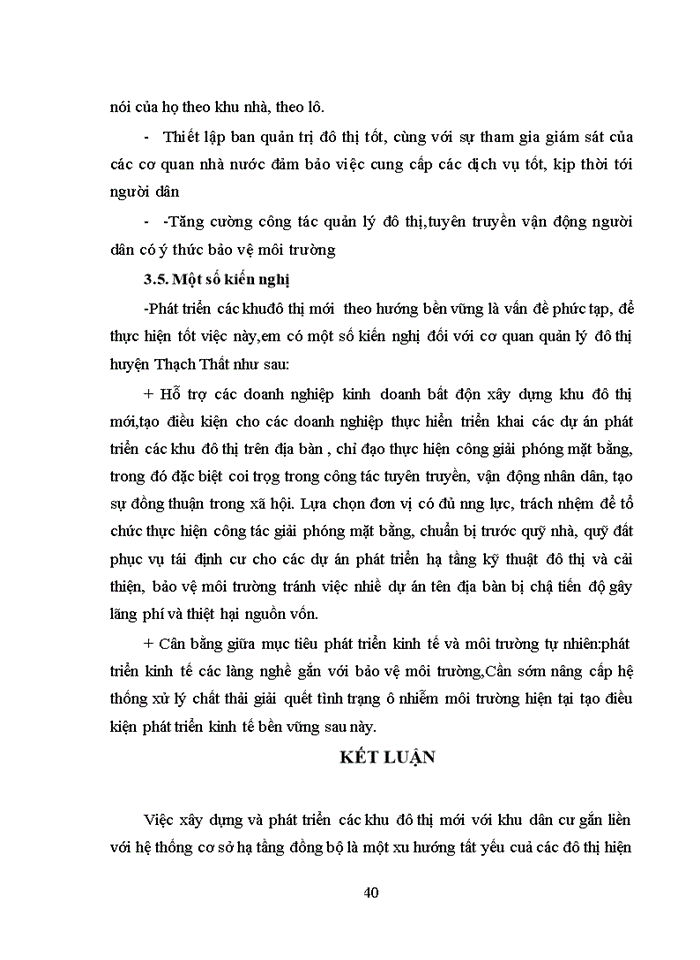 image for page Thực trạng và giải pháp đô thị hóa trên địa bàn huyện thạch thất - hà nội theo hướng phát triển bền vững