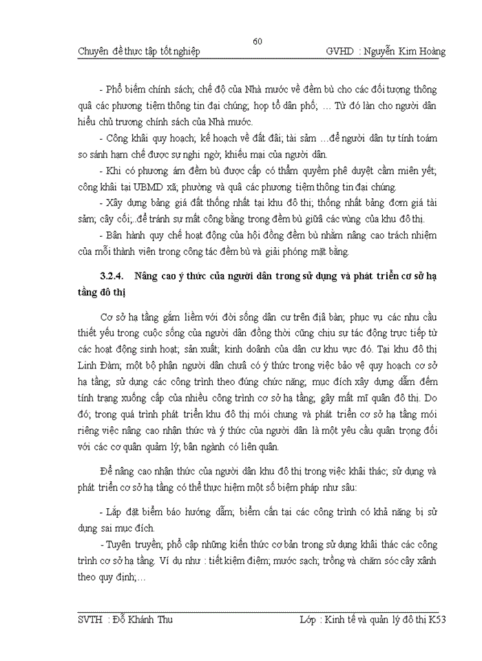 image for page Giải pháp nâng cao hiệu quả quy hoạch xây dựng cơ sở hạ tầng khu đô thị linh đàm