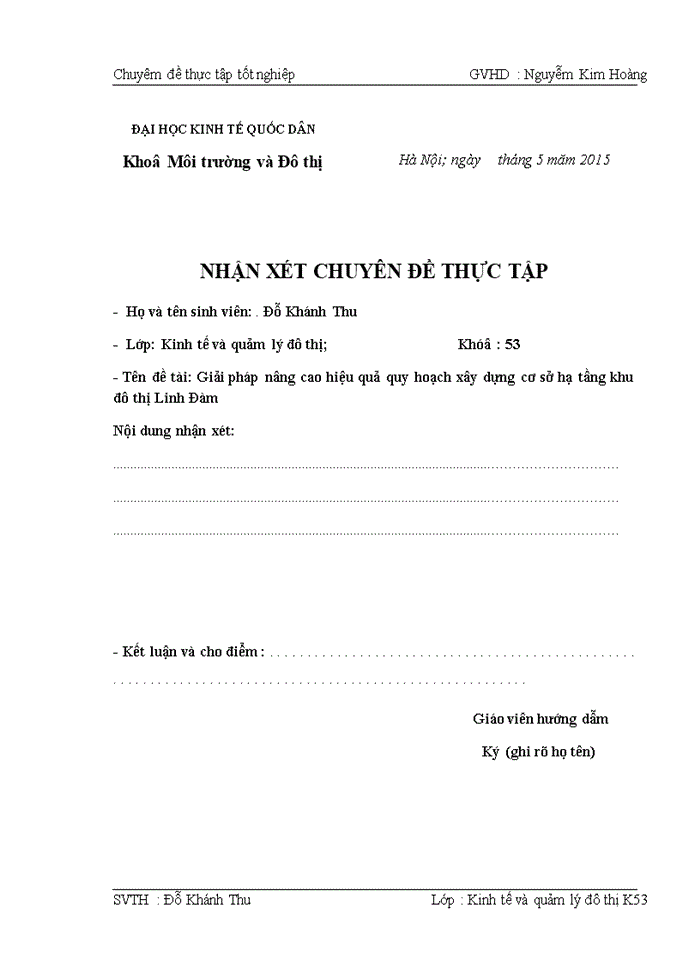 image for page Giải pháp nâng cao hiệu quả quy hoạch xây dựng cơ sở hạ tầng khu đô thị linh đàm