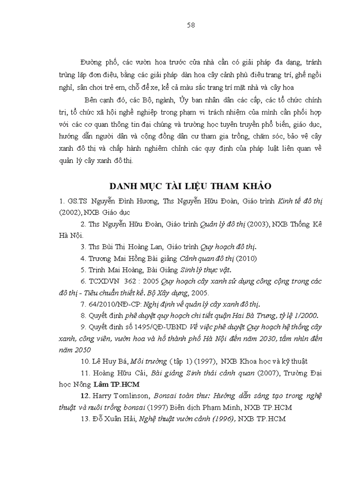 image for page Thực trạng quản lý hệ thống cây xanh trên địa bàn quận hai bà trưng, thành phố hà nội