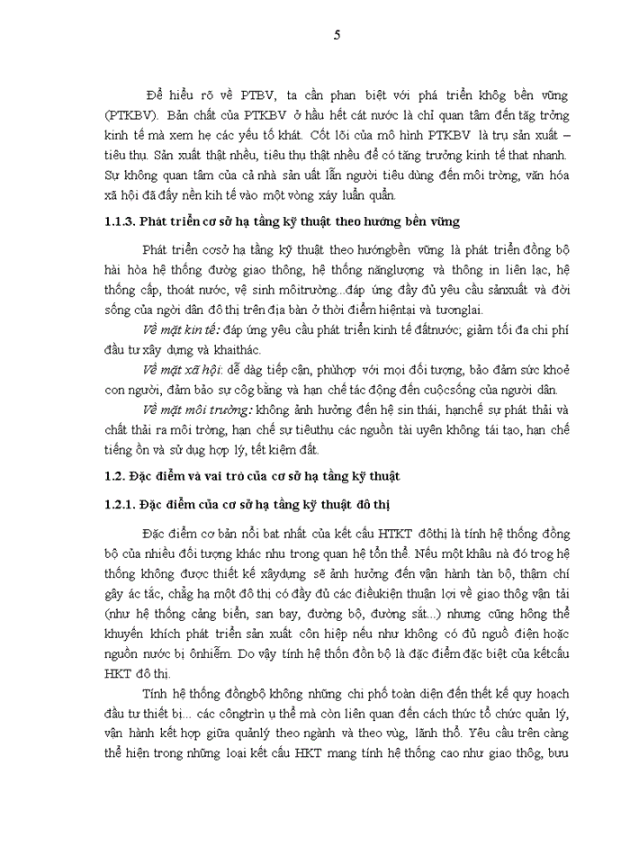 image for page Phát triển cơ sở hạ tầng kỹ thuật đô thị theo hướng bền vững trên địa bàn quận hoàng mai, thành phố hà nội