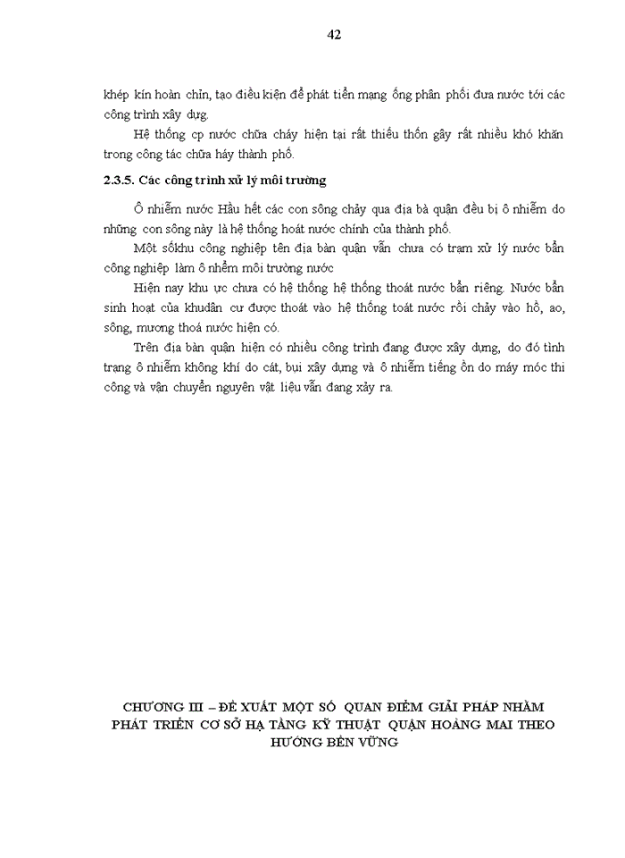 image for page Phát triển cơ sở hạ tầng kỹ thuật đô thị theo hướng bền vững trên địa bàn quận hoàng mai, thành phố hà nội