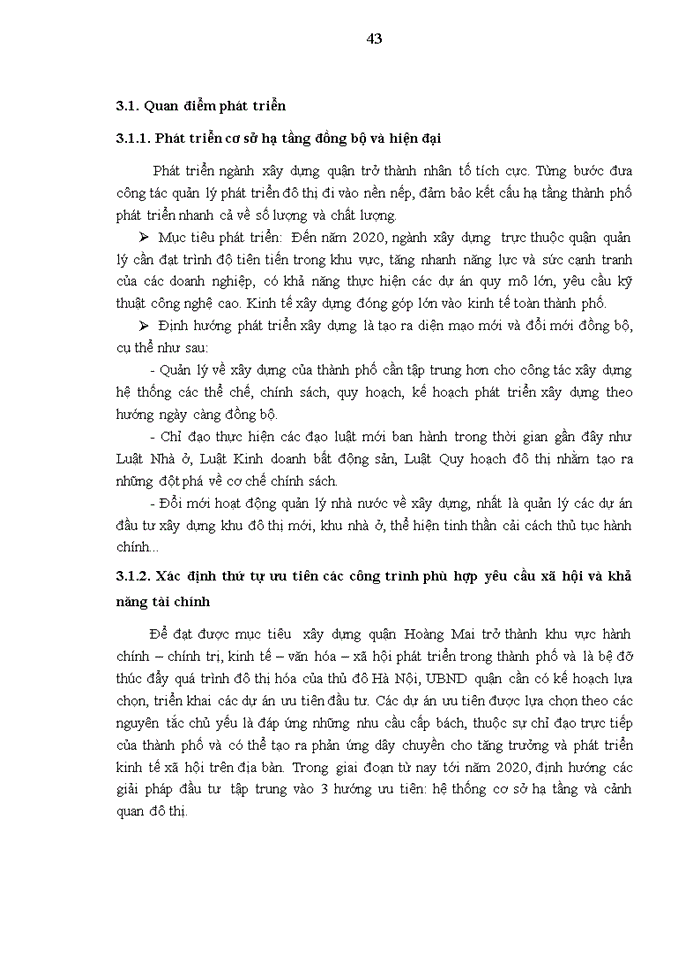 image for page Phát triển cơ sở hạ tầng kỹ thuật đô thị theo hướng bền vững trên địa bàn quận hoàng mai, thành phố hà nội