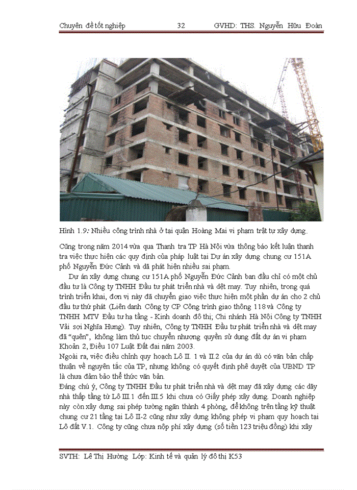 image for page Tăng cường công tác quản lý tật tự xây dựng trên địa bàn quận Hoàng Mai