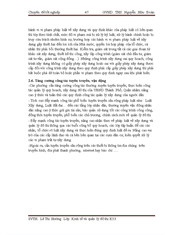 image for page Tăng cường công tác quản lý tật tự xây dựng trên địa bàn quận Hoàng Mai