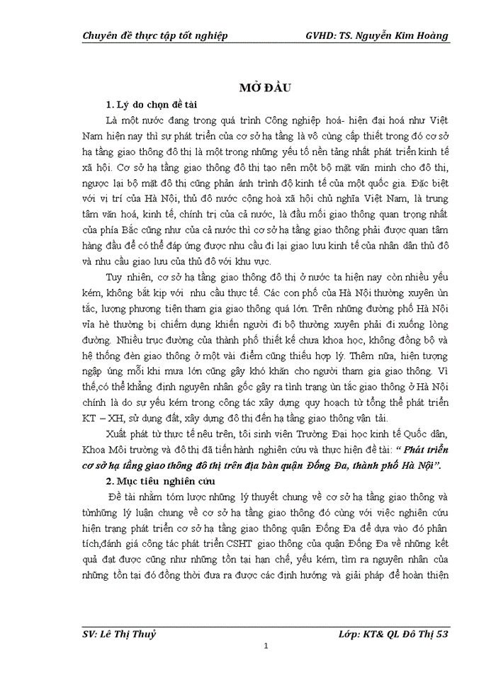 image for page Phát triển cơ sở hạ tầng giao thông đô thị trên địa bàn quận Đống Đa, thành phố Hà Nội