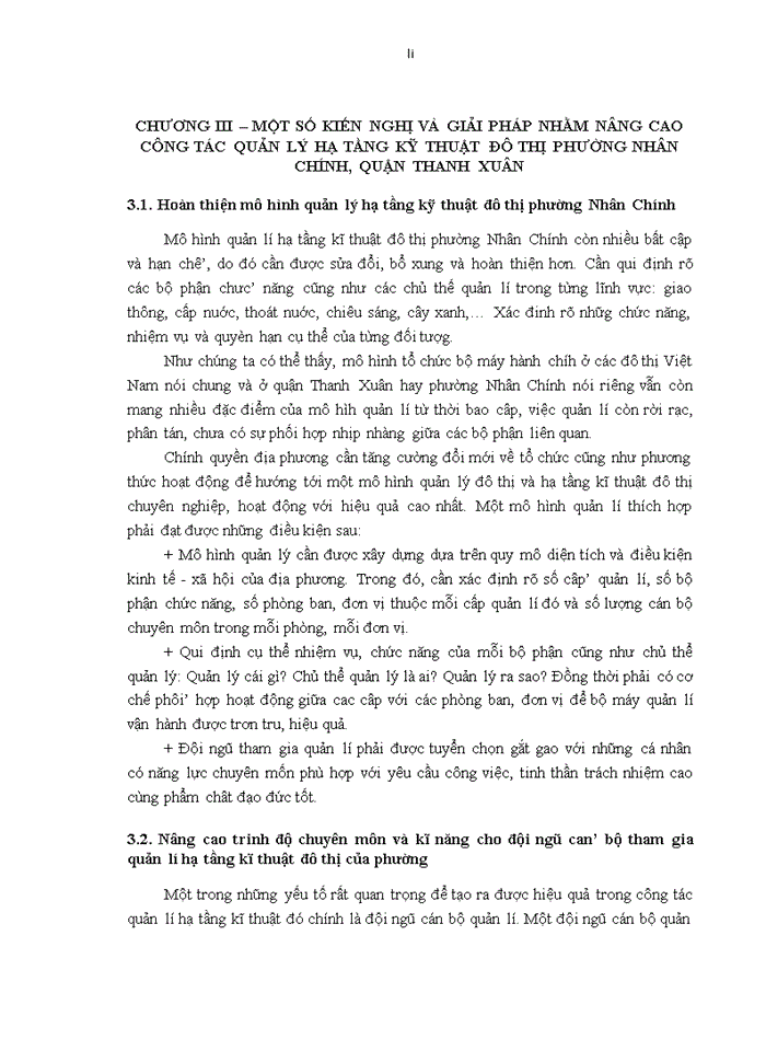 image for page Thực trạng công tác quản lý hạ tầng kỹ thuật đô thị trên địa bàn phường nhân chính, quận thanh xuân, thành phố hà nội
