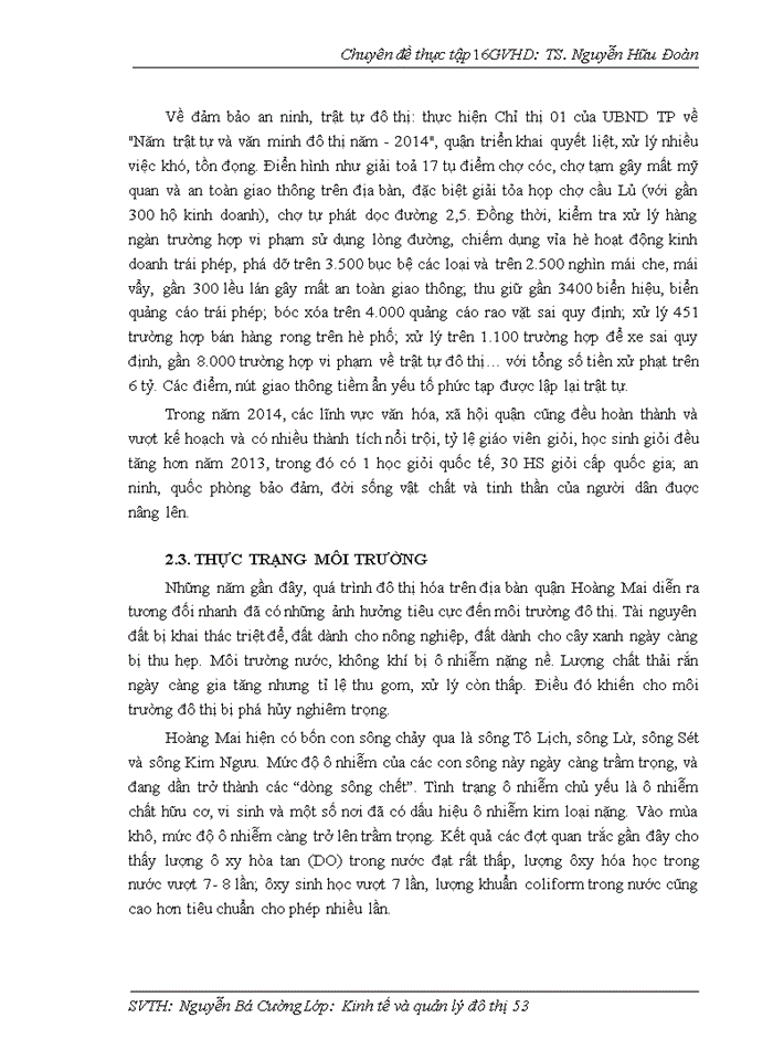 image for page Một số giải pháp phát triển đô thị bền vững trên địa bàn quận hoàng mai, thành phố hà nội