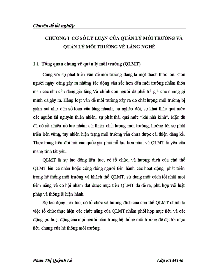 image for page Thực trạng môi trường và quản lý môi trường tại làng nghề dệt nhuộm Vạn Phúc - thành phố Hà Đông - tỉnh Hà Tây