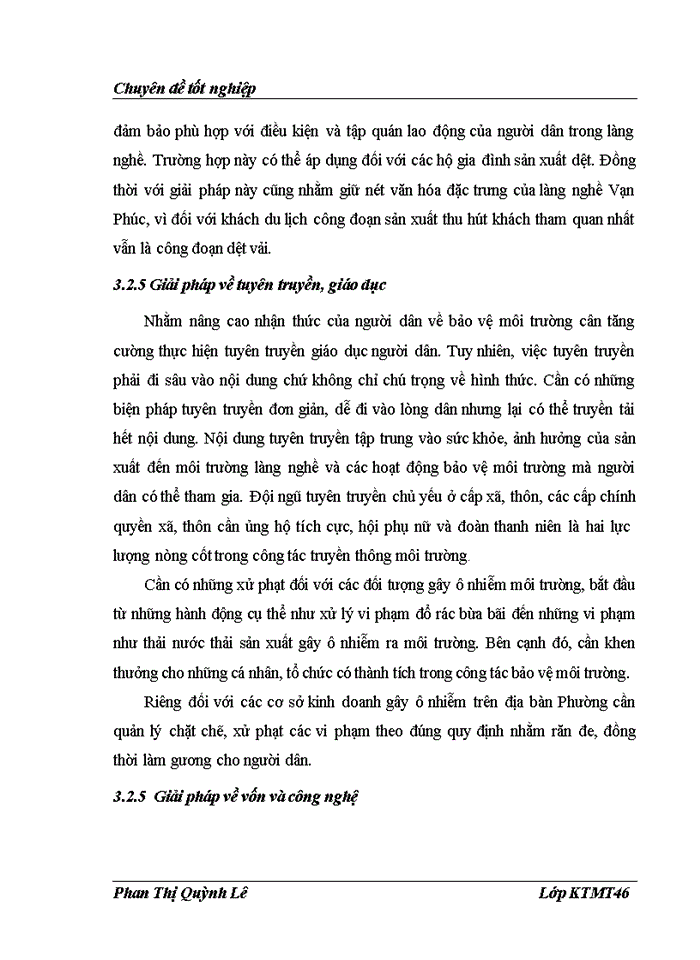 image for page Thực trạng môi trường và quản lý môi trường tại làng nghề dệt nhuộm Vạn Phúc - thành phố Hà Đông - tỉnh Hà Tây