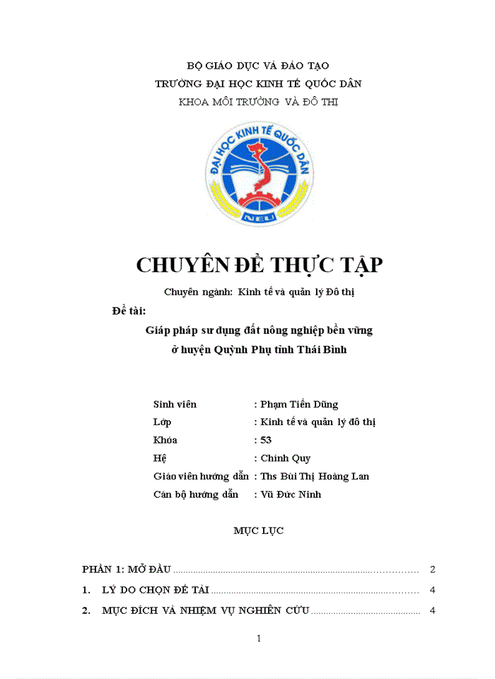 image for page Giáp pháp sư dụng đất nông nghiệp bền vững  ở huyện Quỳnh Phụ tỉnh Thái Bình