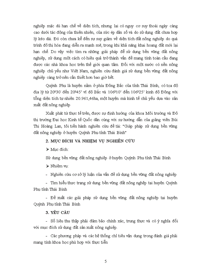 image for page Giáp pháp sư dụng đất nông nghiệp bền vững  ở huyện Quỳnh Phụ tỉnh Thái Bình