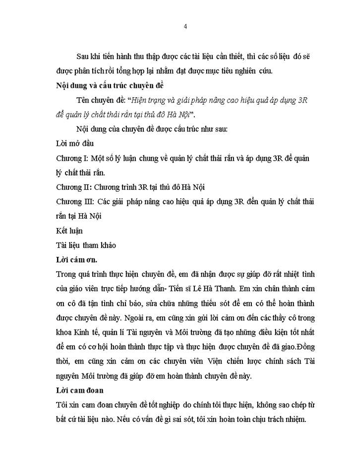 image for page Hiện trạng và giải pháp nâng cao hiệu quả áp dụng 3R để quản lý chất thải rắn tại thủ đô Hà Nội