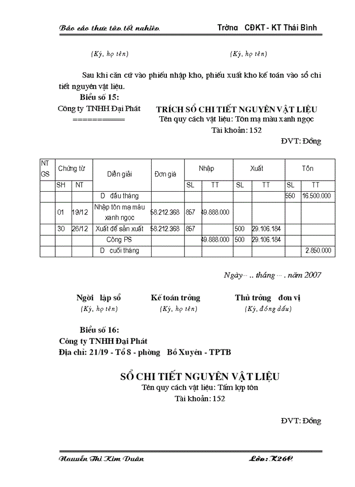 image for page Tổ chức công tác kế toán nguyên vật liệu