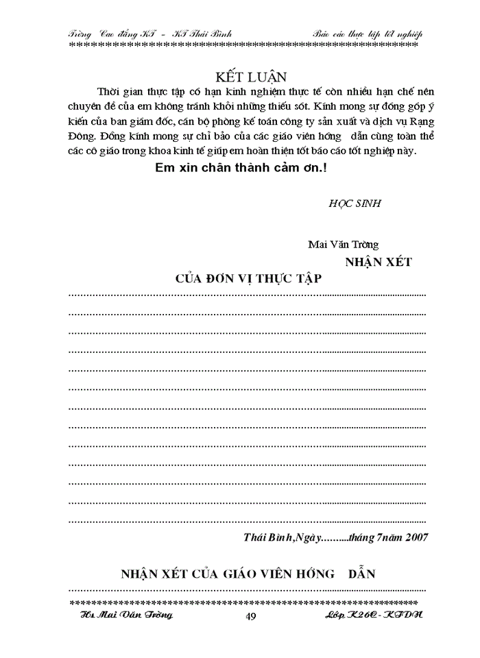 image for page Hoàn thiện công tác kế toán nguyên vật liệu công cụ dung cụ tại công ty sản xuất và dịch vụ Rạng Đông