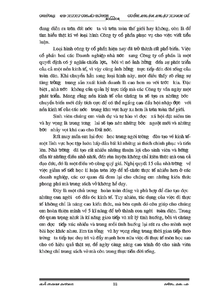 image for page Cơ cấu tổ chức  và thực tiễn vận hành các cơ quan quản lý trong công ty Cổ Phần