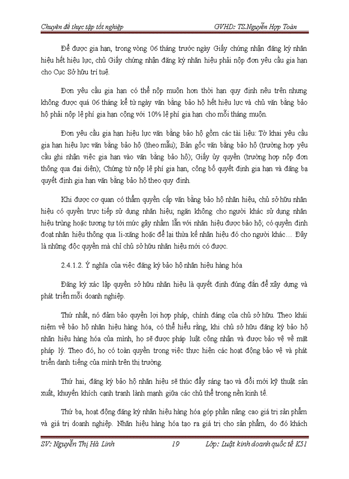image for page Pháp luật về bảo hộ và thực thi quyền sở hữu trí tuệ đối với nhãn hiệu hàng hóa và thực tiễn áp dụng tại công ty trách nhiệm hữu hạn sở hữu trí tuệ HAVIP