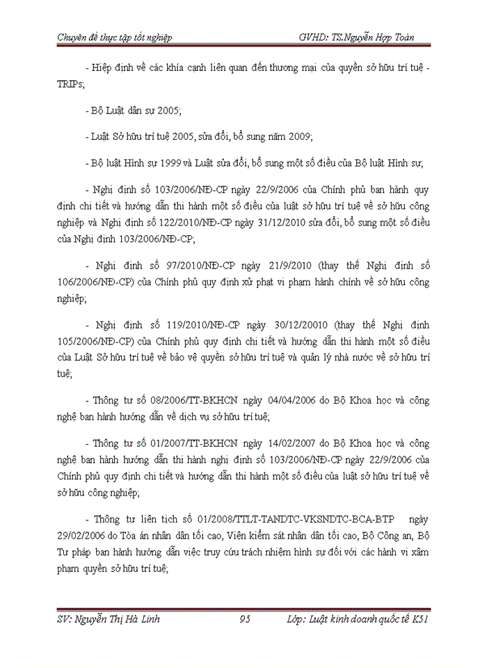 image for page Pháp luật về bảo hộ và thực thi quyền sở hữu trí tuệ đối với nhãn hiệu hàng hóa và thực tiễn áp dụng tại công ty trách nhiệm hữu hạn sở hữu trí tuệ HAVIP