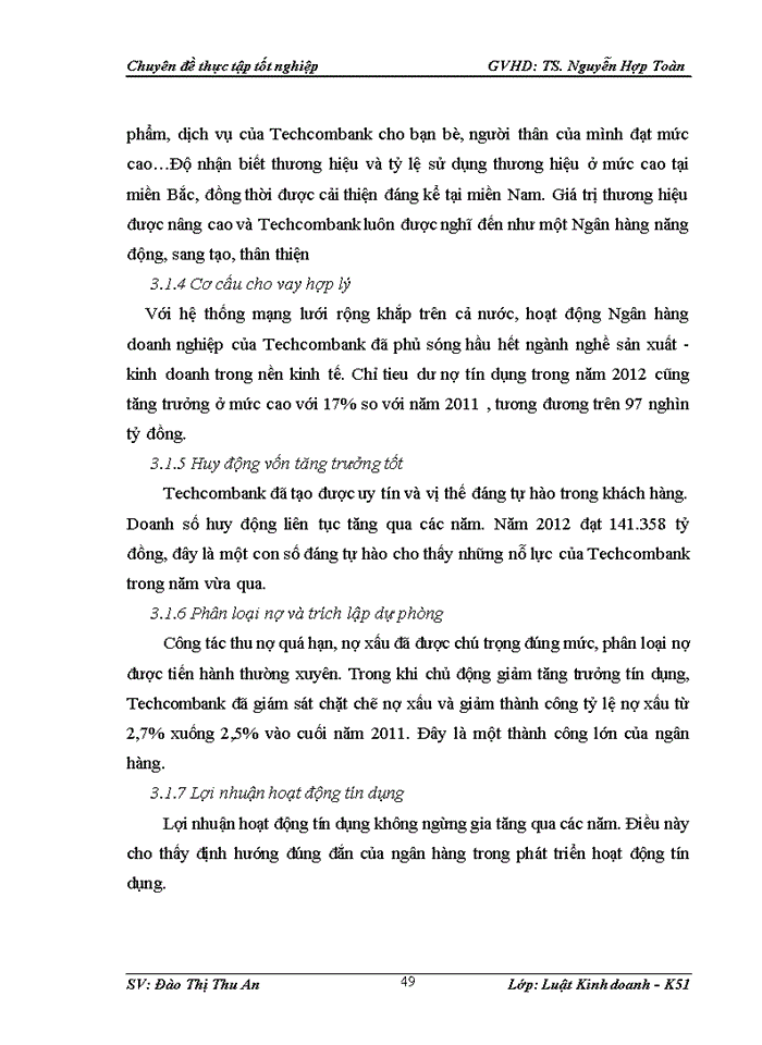 image for page Chế độ pháp lý về hợp đồng tín dụng ngắn hạn và thực tiễn áp dụng tại NHTMCP Kĩ Thương Việt Nam (Techcombank)