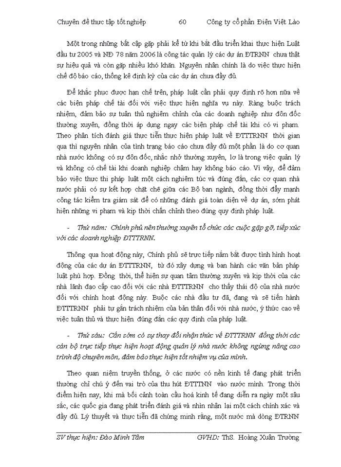 image for page Pháp luật Việt Nam về đầu tư trực tiếp ra nước ngoài và thực tiễn áp dụng tại công ty cổ phần Điện Việt Lào