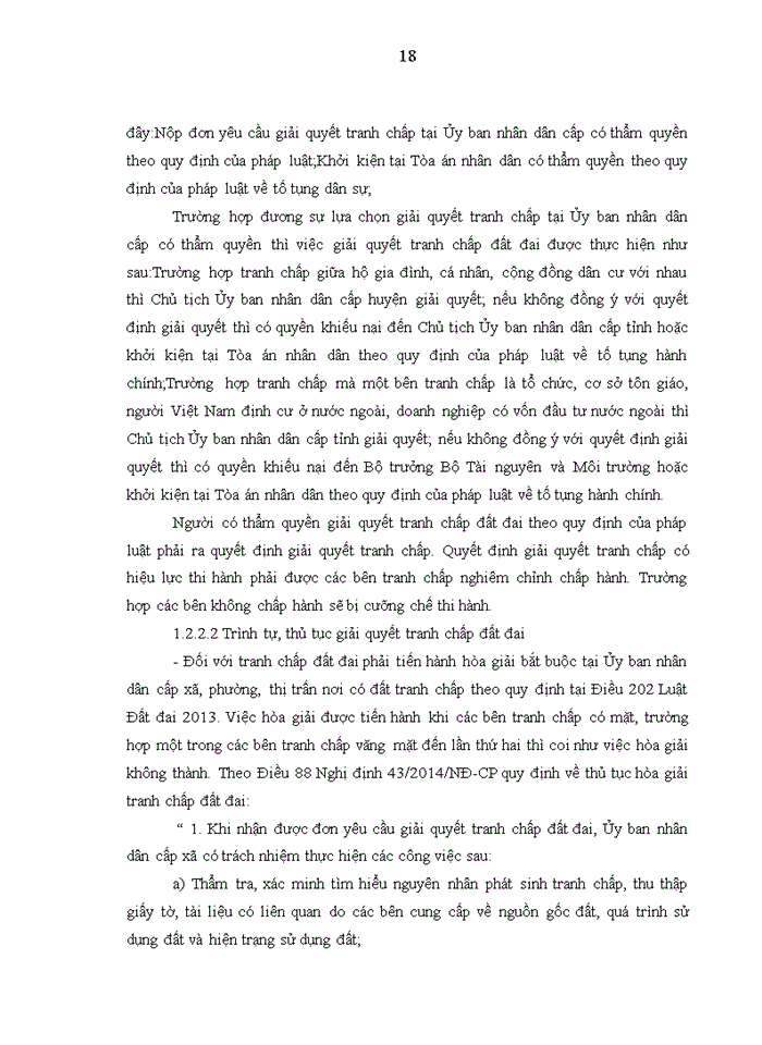 image for page Tranh chấp đất đai và thực tiễn giải quyết tranh chấp về đất  đai tại  tòa án nhân dân huyện hoa lư – ninh bình