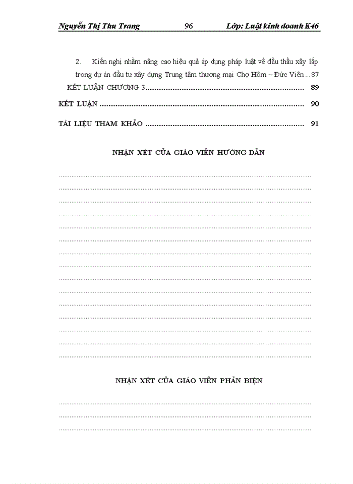 image for page Pháp luật về đấu thầu xây lắp và thực tiễn áp dụng trong dự án đầu tư xây dựng Trung tâm thương mại chợ Hôm – Đức Viên