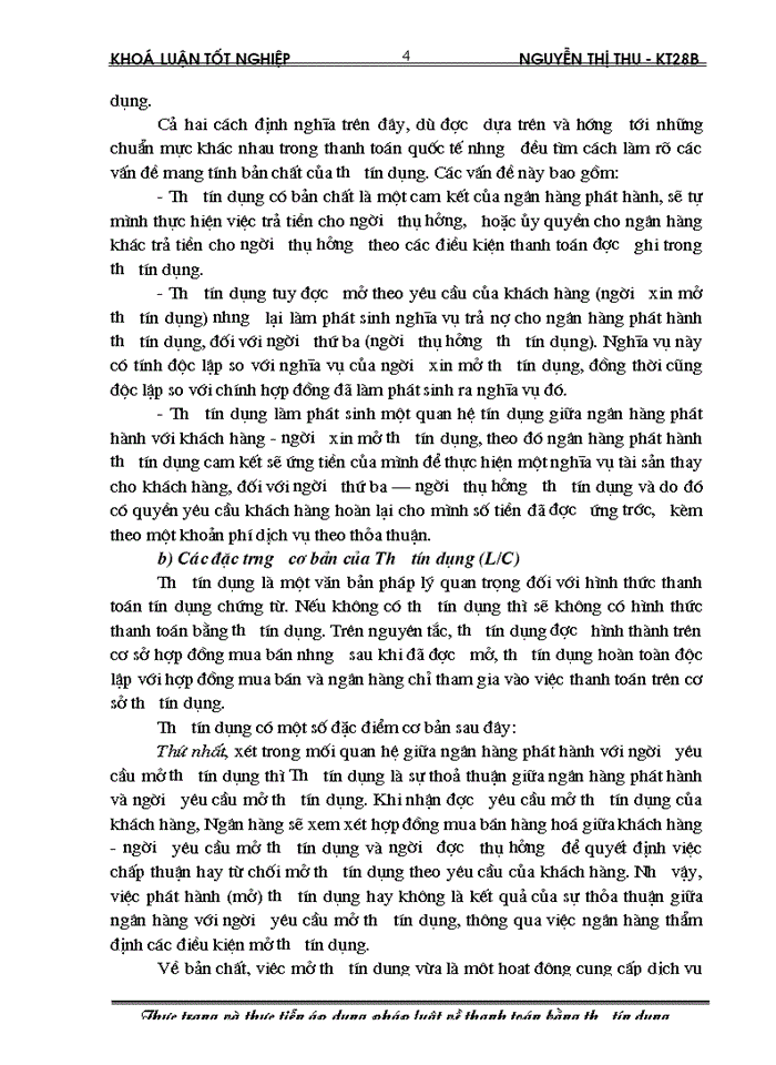 image for page Thực trạng và thực tiễn áp dụng pháp luật về thanh toán bằng thư tín dụng