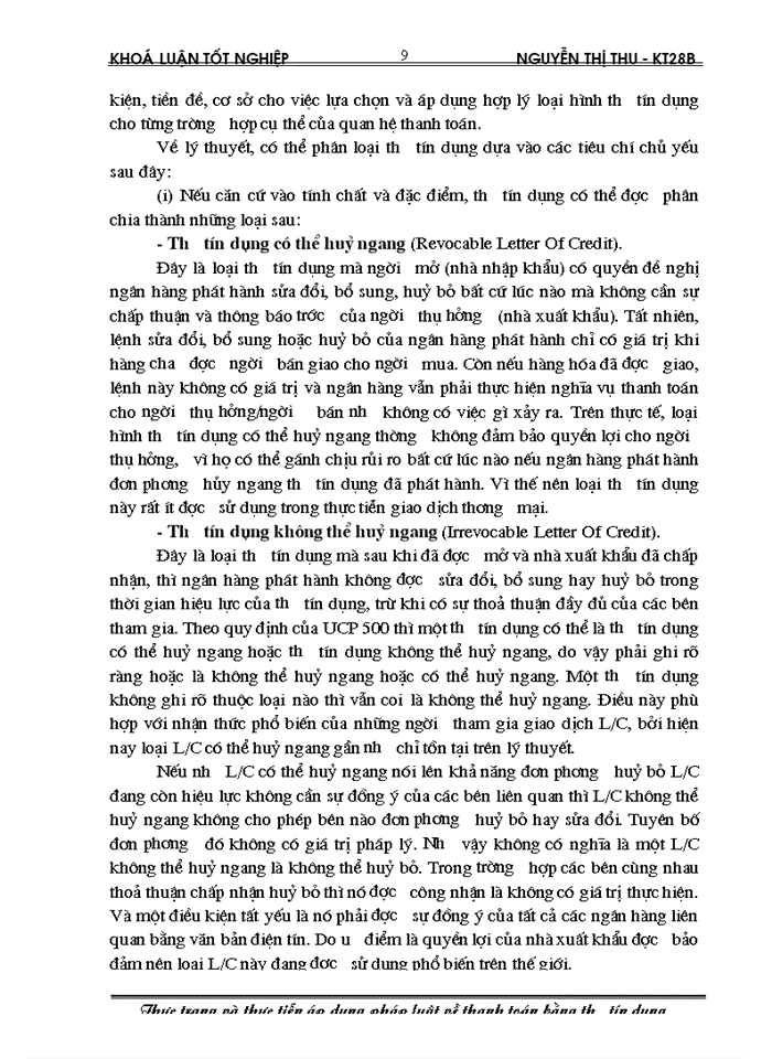 image for page Thực trạng và thực tiễn áp dụng pháp luật về thanh toán bằng thư tín dụng