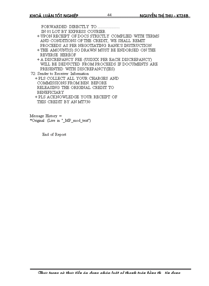 image for page Thực trạng và thực tiễn áp dụng pháp luật về thanh toán bằng thư tín dụng