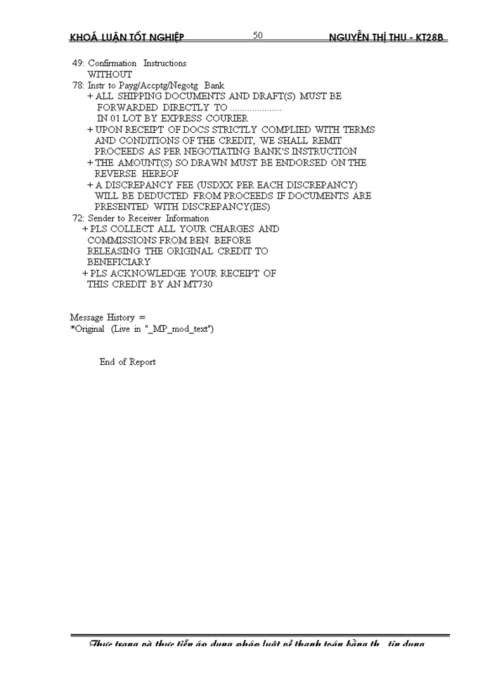 image for page Thực trạng và thực tiễn áp dụng pháp luật về thanh toán bằng thư tín dụng