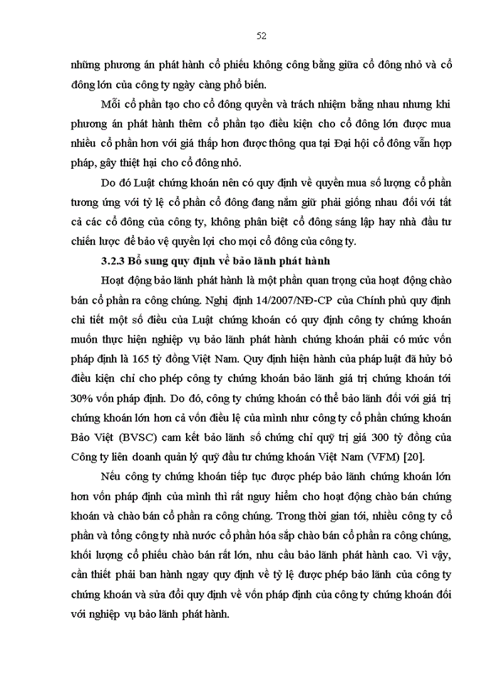 image for page Một số kiến nghị nhằm hoàn thiện pháp luật chào bán cổ phần ra công chúng