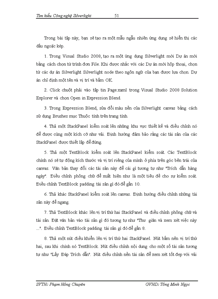 image for page Tìm hiểu công nghệ Silverlight