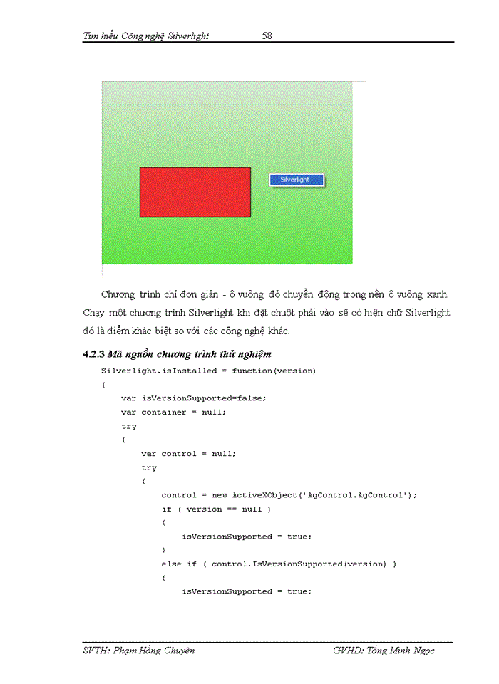 image for page Tìm hiểu công nghệ Silverlight