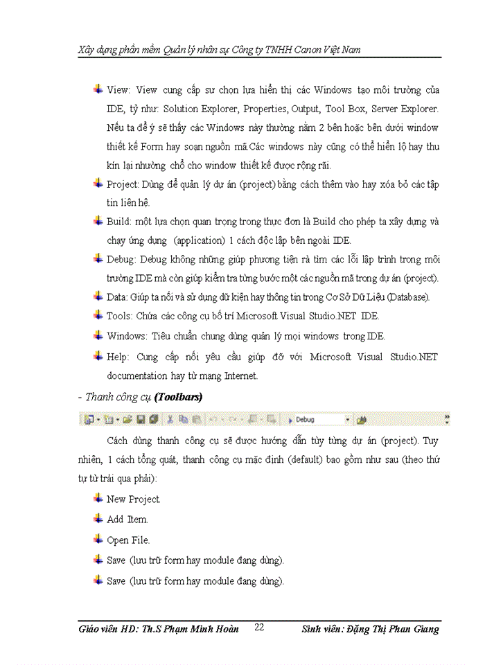 image for page Xây dựng phần mềm Quản lý nhân sự Công ty TNHH Canon Việt Nam