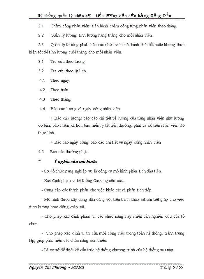 image for page Hệ thống quản lý nhân sự - tiền lương của cửa hàng Xăng Dầu