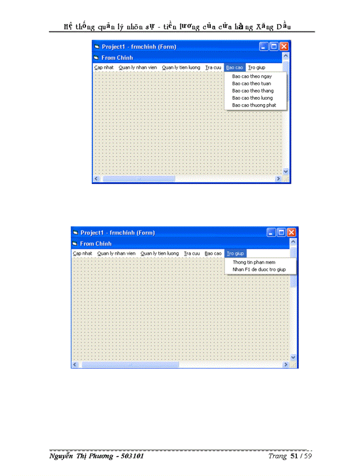 image for page Hệ thống quản lý nhân sự - tiền lương của cửa hàng Xăng Dầu