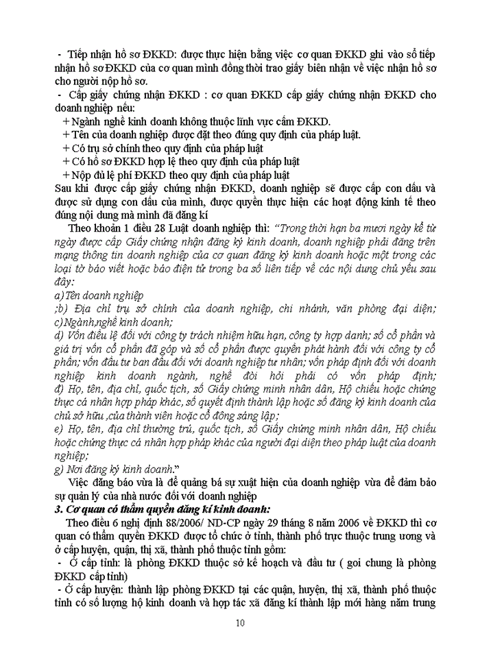 image for page Những vấn đề chung về thành lập doanh nghiệp và đăng kí kinh doanh